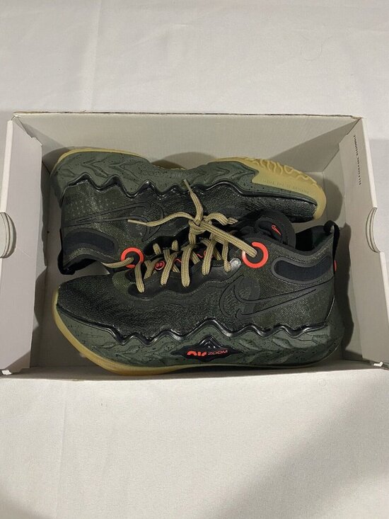 New Mens Size 7.5 Green Nike Air Zoom G.T. Run Basketball Shoes CZ0202 300 main image 9